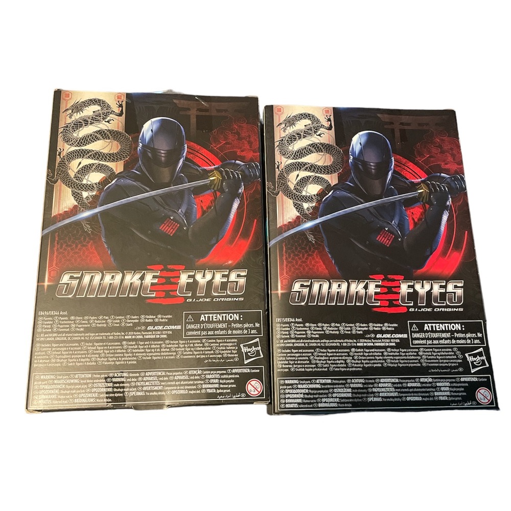 GI Joe Classified series storm & Snake Eyes bundle - Picture 2 of 2
